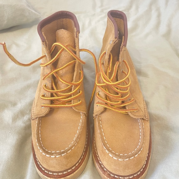 Redwing 6 inch moc leather boots - Picture 2 of 8